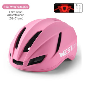 Fietshelm Dames met LED Verlichting - Pack Away