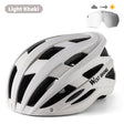 Fietshelm met Fotochrome Lens en LED - Pack Away
