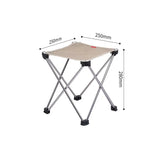 Snel uitklapbare outdoor opvouwbare stoel van aluminiumlegering met 900D Oxford-stof