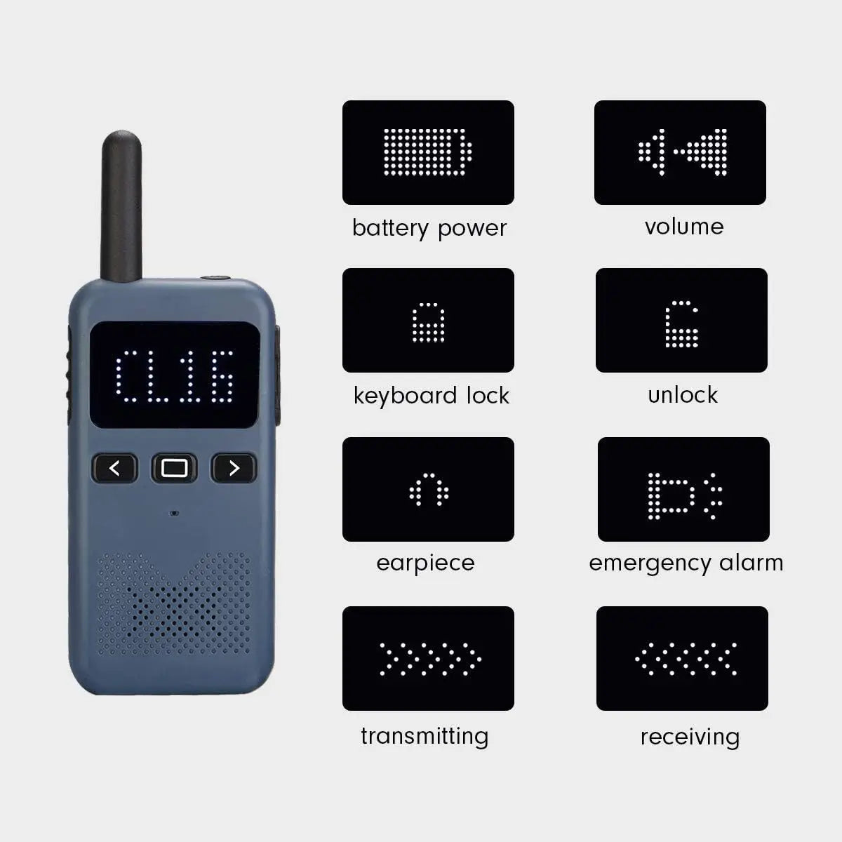 RB619 Mini Walkie Talkies