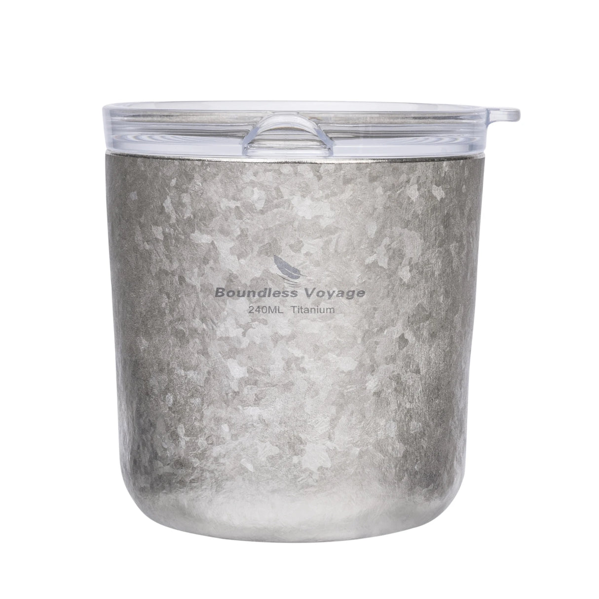 Titanium Koffiebeker met Deksel