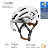 Fietshelm met Magnetische Bril