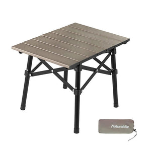 Opvouwbare outdoor wandeltafel, gemaakt van lichtgewicht aluminiumlegering