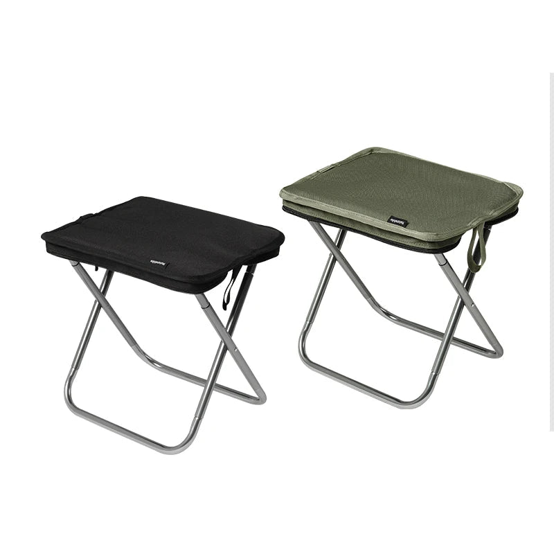 Lichtgewicht aluminium opvouwbare outdoorstoel voor kamperen en reizen