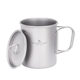 Titanium Mok met Deksel - 300 / 450 / 750 ml