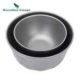 Titanium Dubbelwandige Kom