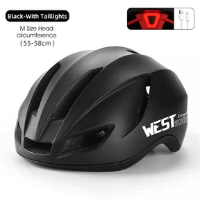 Fietshelm Dames met LED Verlichting - Pack Away