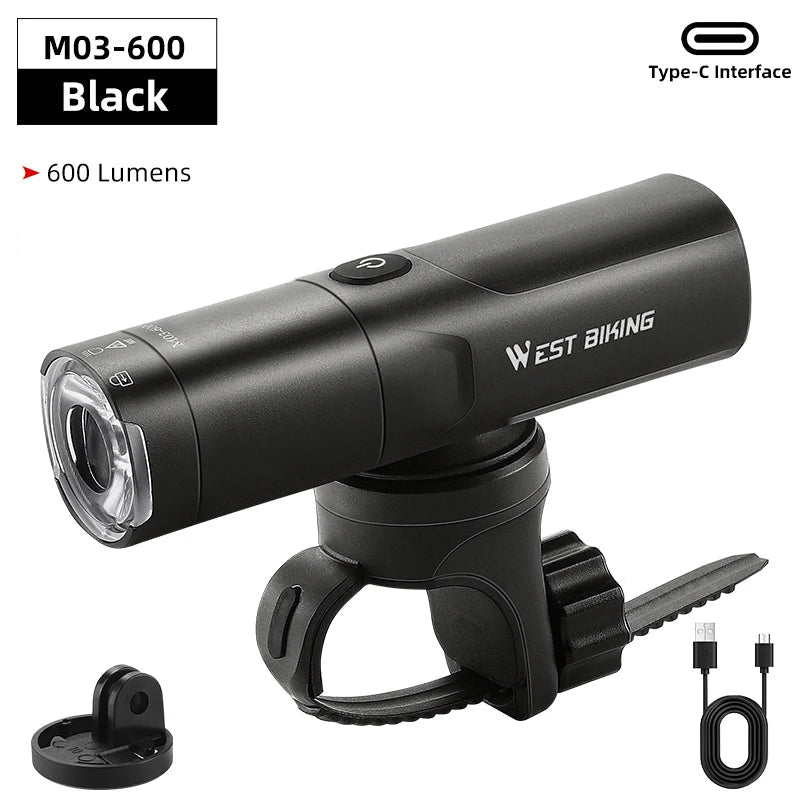 Fietsvoorlicht – 600/1200/1500 Lumen