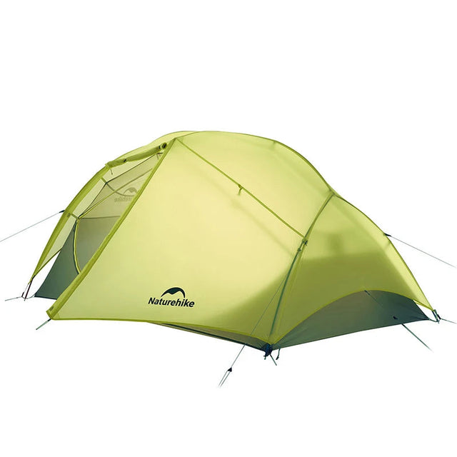 Ultralichte waterdichte trekkingtent voor 2 personen met dubbellaags ontwerp