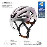 Fietshelm met Magnetische Bril