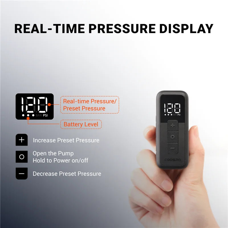 Mini Elektrische Fietspomp X1