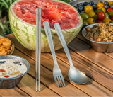 Titanium Bestekset - 3-delig