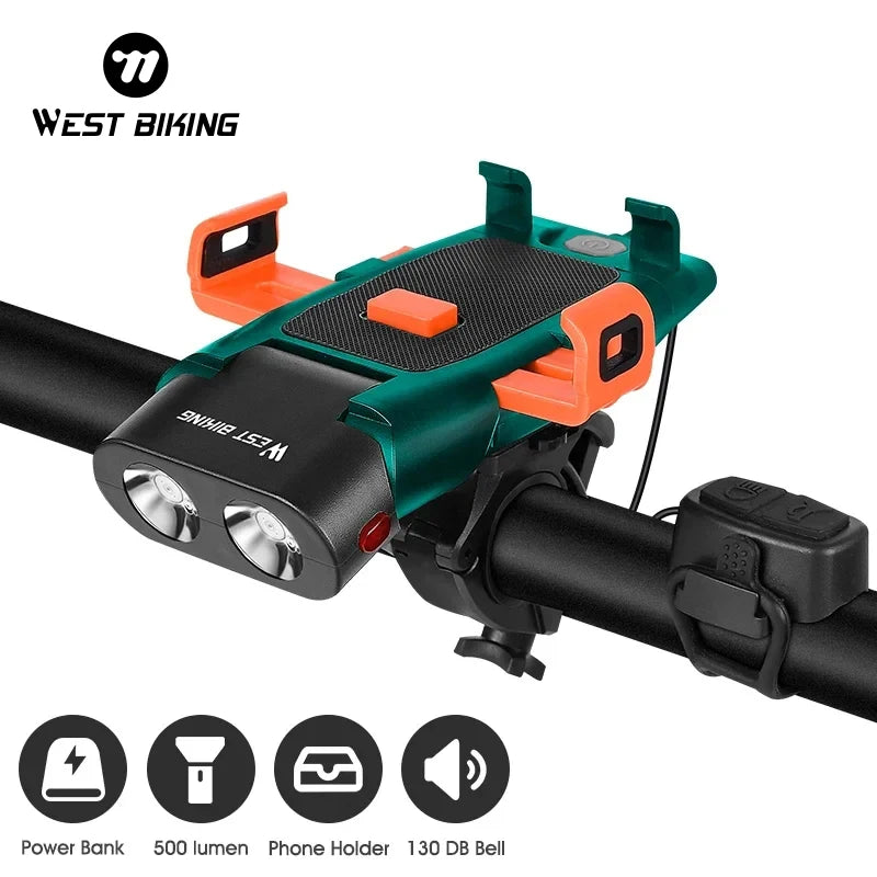 5-in-1 Multifunctioneel Fietslicht