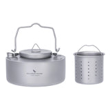 Titanium Teepot Met Filter - 700ml