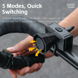 Elektrische Fietshoorn - 120db USB Oplaadbaar