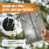 Kleine draagbare opvouwbare camping-, picknick- en wandeltafel van aluminiumlegering