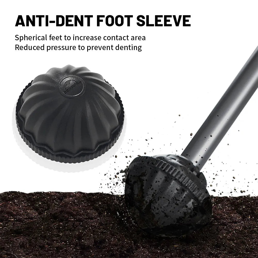 Draagbare ultralichte opvouwbare campingstoel met 7075 aluminium frame