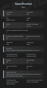 CC500 GPS Fietscomputer