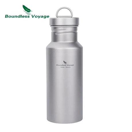 Titanium Drinkfles – 400 / 550 / 750 ml