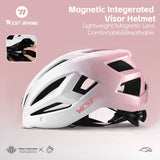 Fietshelm met Magnetische Bril