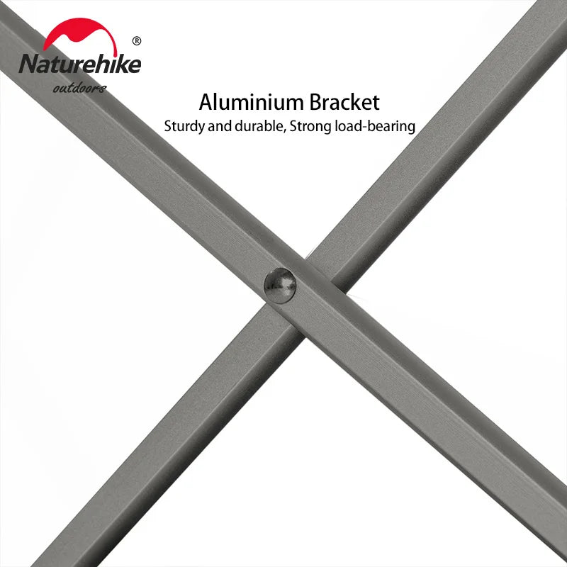 Opvouwbare outdoor backpacking- en wandeltafel van aluminiumlegering