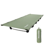 Ultralichte draagbare opvouwbare kampeerbed met aluminiumlegering frame