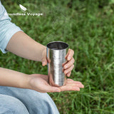 Dubbelwandige Titanium Beker - 300ml