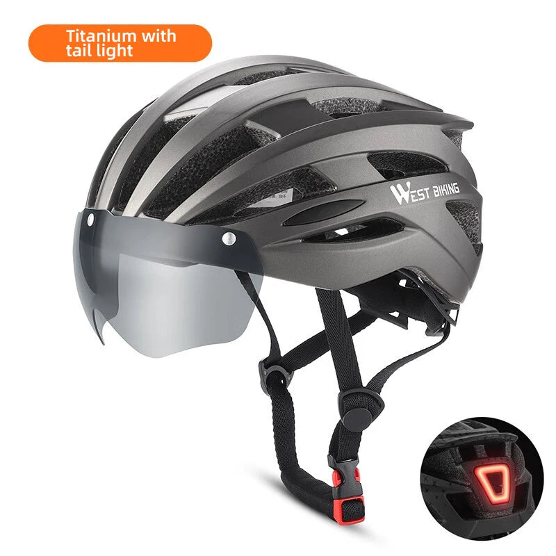 Fietshelm Unisex Met Achterlicht - Pack Away