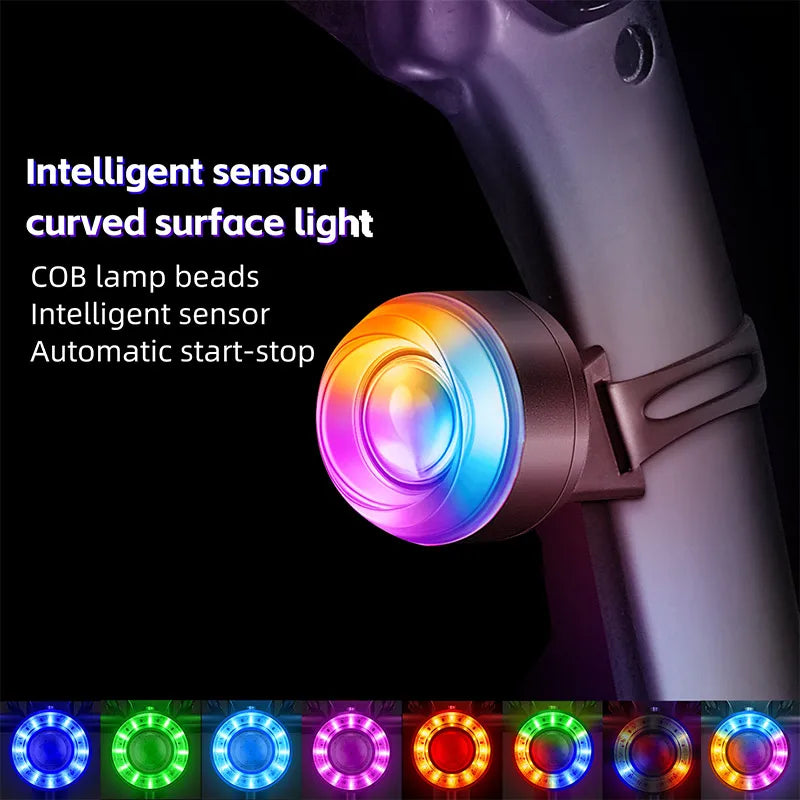 Fietslicht Set – Slim Voor- en Achterlicht met Remsensor