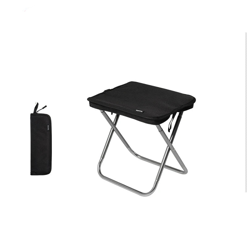 Lichtgewicht aluminium opvouwbare outdoorstoel voor kamperen en reizen