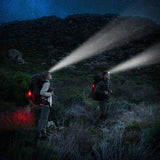 Compact waterproof LED headlamp with 300-lumen brightness