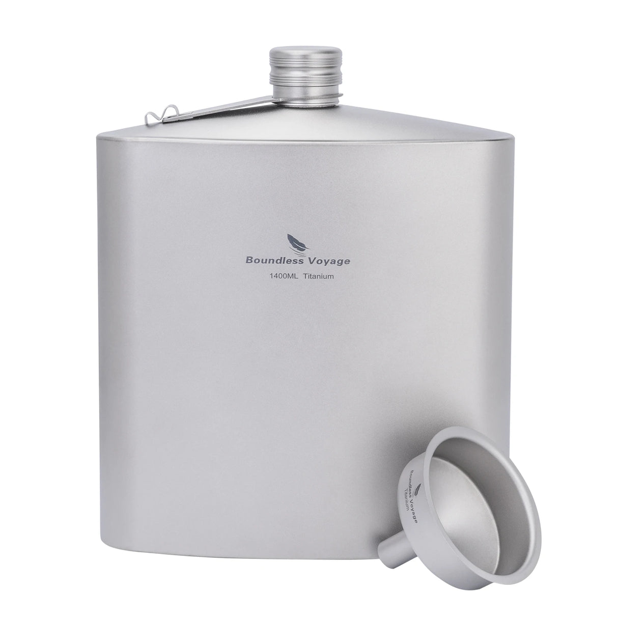 Titanium Flacon Met Trechter 1,4L