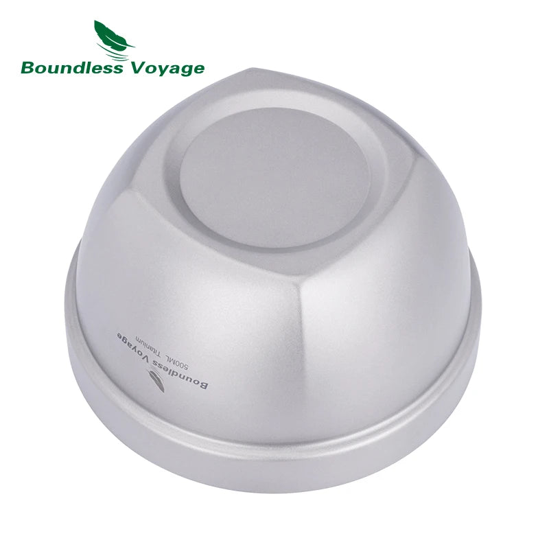 Titanium Dubbelwandige Kom - 500ml