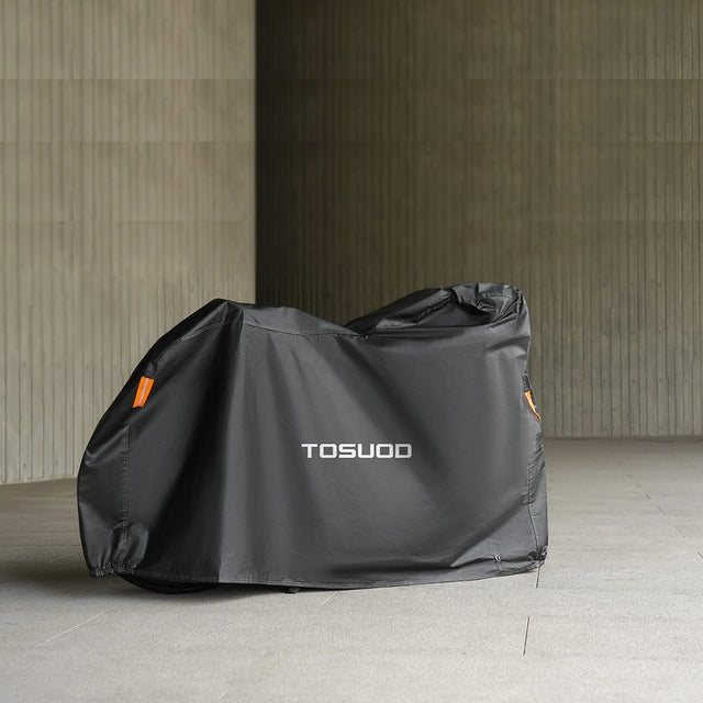 Waterdichte 210D fietshoes die een fiets buitenshuis beschermt tegen regen en stof. | Pack Away