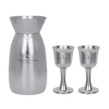 Titanium Sake Set – Karaf 150ml met 2 Mini Cups