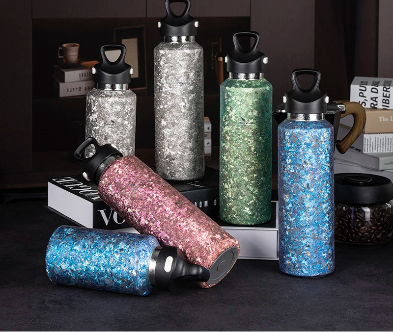 Titanium Geïsoleerde Drinkfles – Dubbelwandig