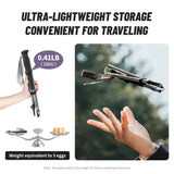 Ultralichte outdoor wandelstok voor hiking met aluminium schacht en EVA-handgreep