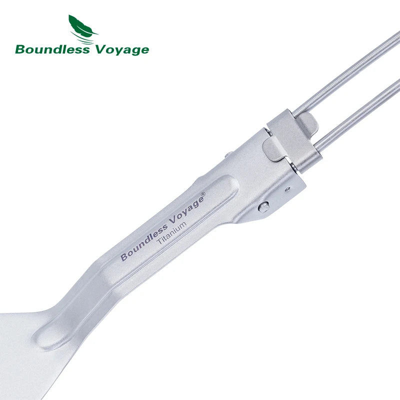 Titanium Opvouwbare Spatel