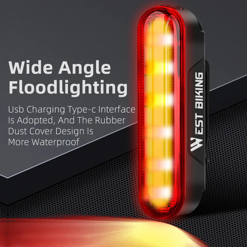 Fietsachterlicht Laser Remsensor