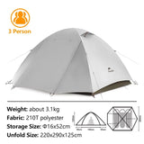 Cloud River Tent voor 2-3 Personen