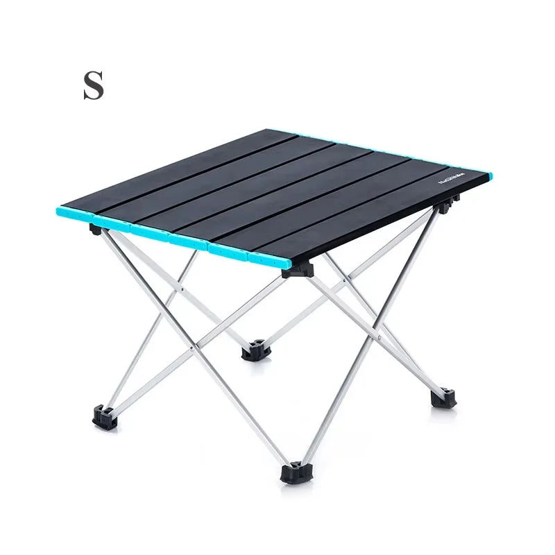 Opvouwbare outdoor backpacking- en wandeltafel van aluminiumlegering