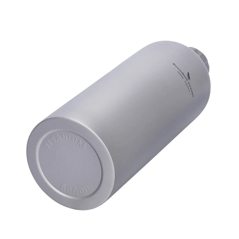 Titanium Waterfles – 600ml