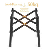 Opvouwbare outdoor wandeltafel, gemaakt van lichtgewicht aluminiumlegering