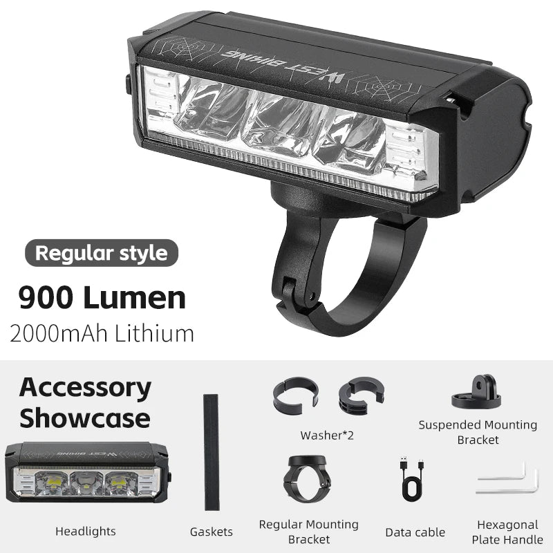 Fietslicht Hoge Helderheid - 900 & 1750 Lumen