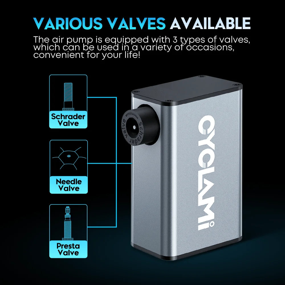 A3 MAX 150 PSI Elektrische Fietspomp