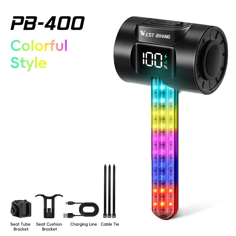 Fietsachterlicht – Power Display, Intelligente Remsensor