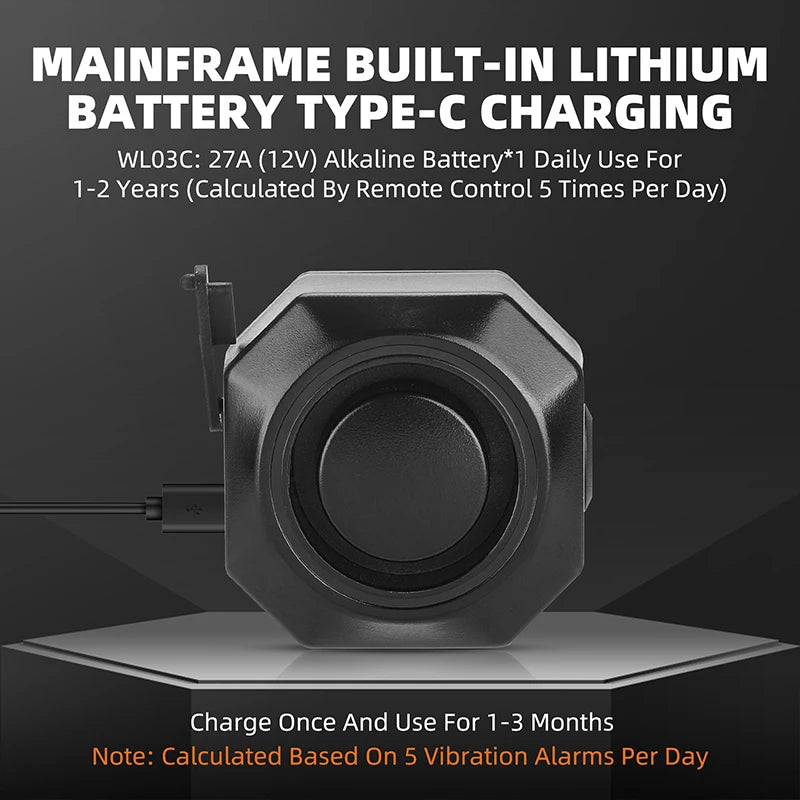 KS-SF22R Pro Fiets Alarm