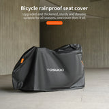 Waterdichte 210D fietshoes die een fiets buitenshuis beschermt tegen regen en stof. | Pack Away