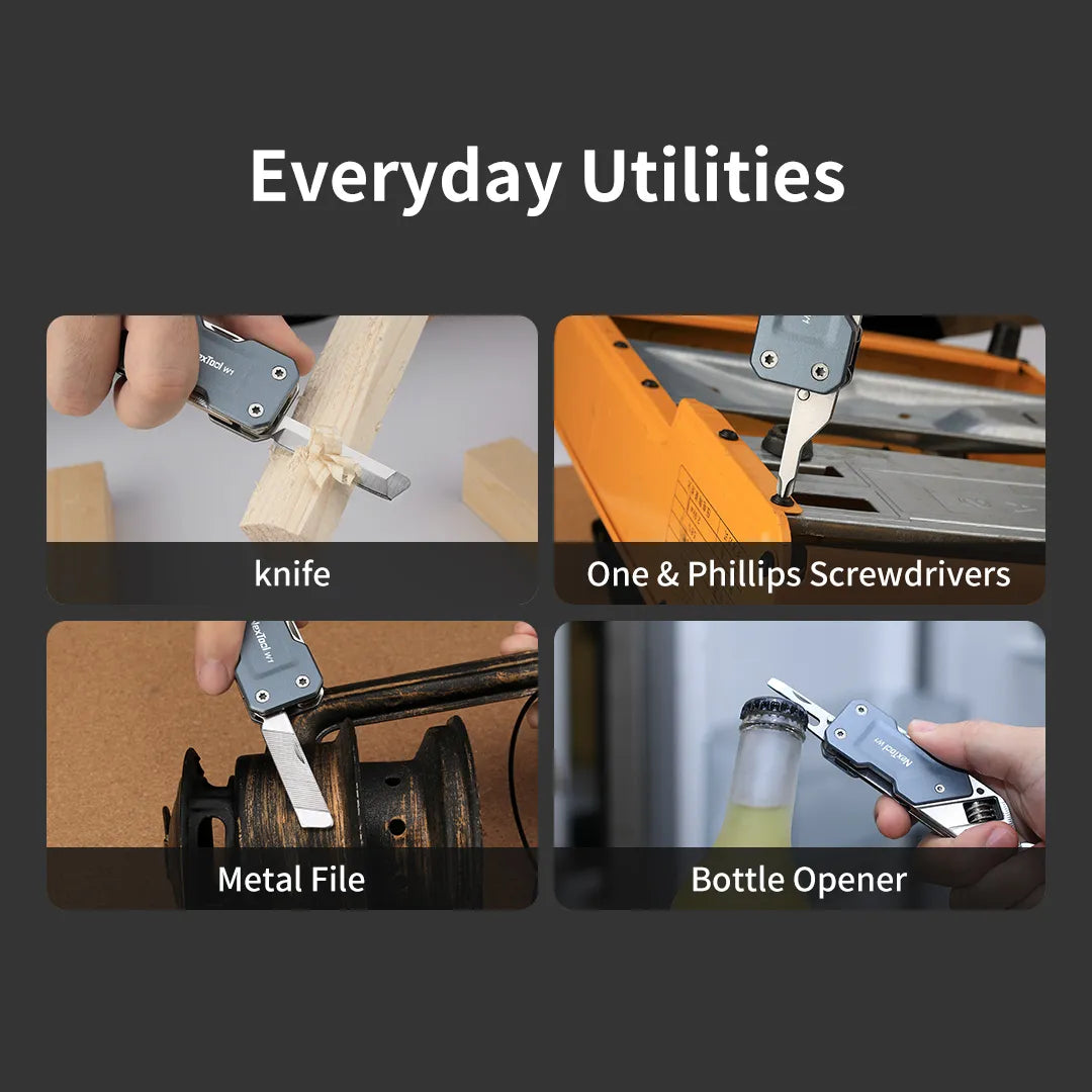 NexTool - Light Wrench W1 - Multitool met Moersleutel