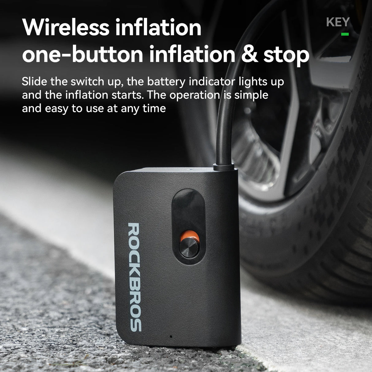 L1 Mini Elektrische Fietspomp